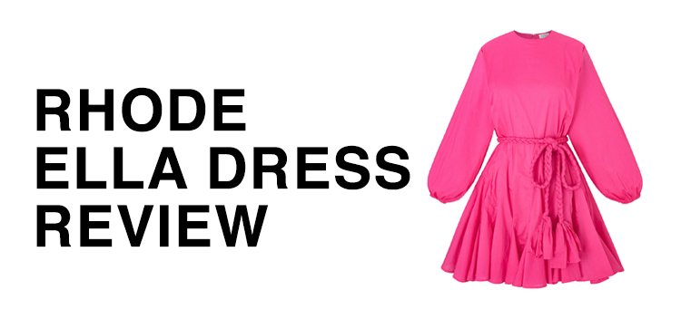 Rhode Ella dress review