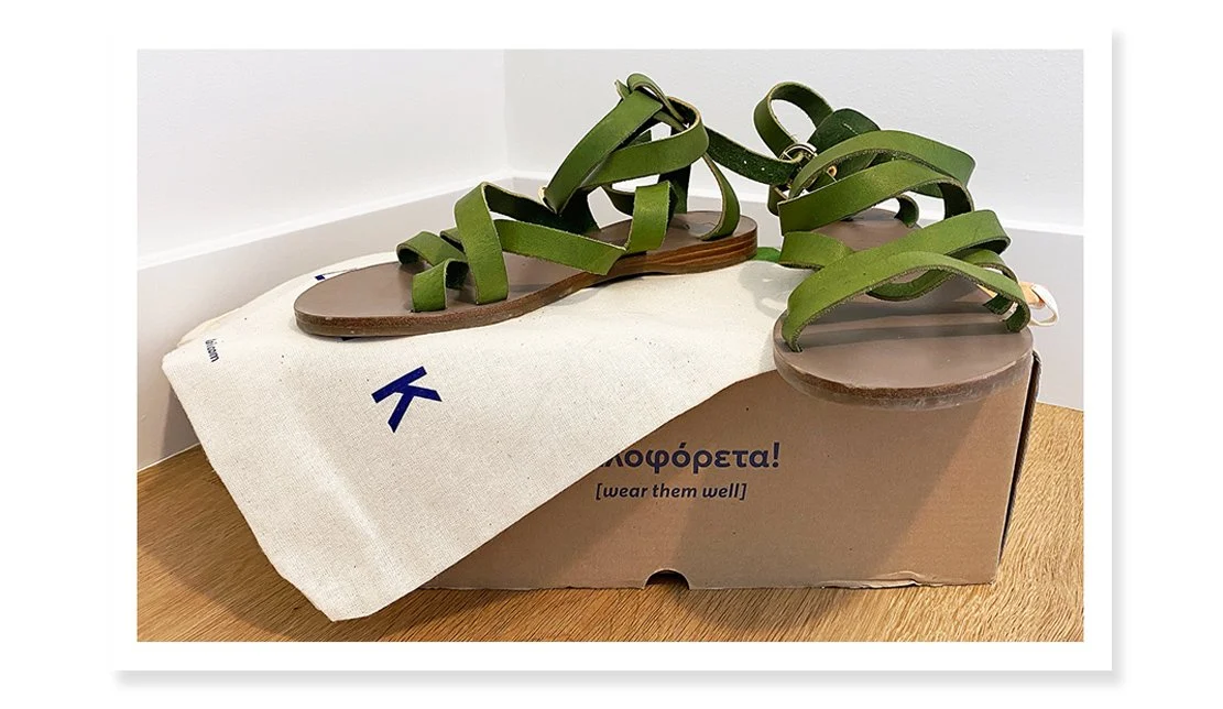 laiik authentic greek sandals