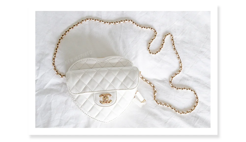 Chanel heart bag