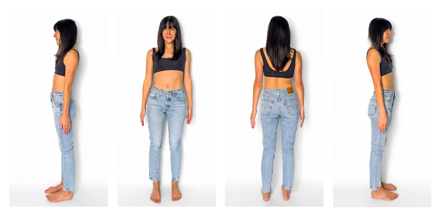 Levi's 501 Skinny Jeans Sizing