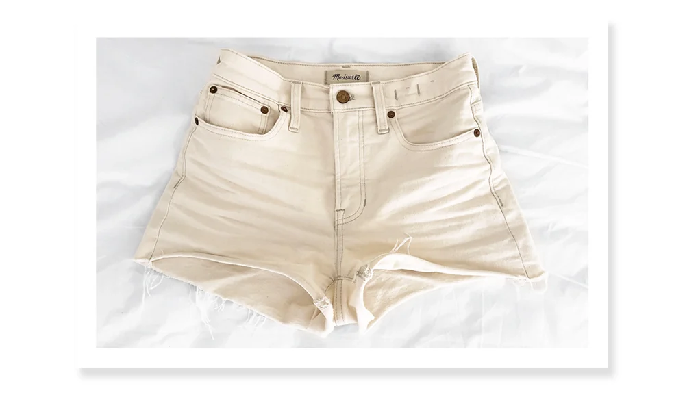 Madewell Perfect Jean shorts
