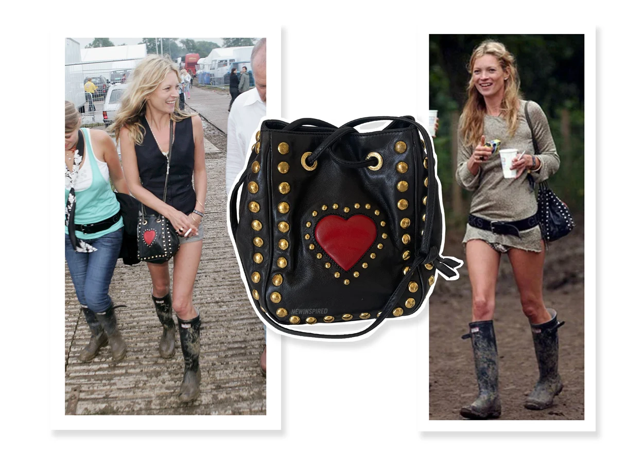 What I bought: Vintage Moschino Bucket Bag